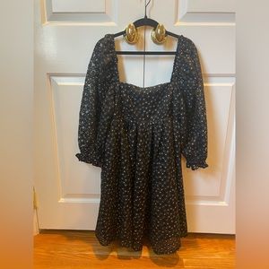 NWT! Black flowy dress